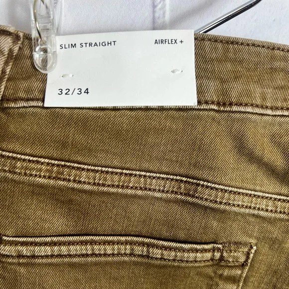 AMERICAN EAGLE slim straight Men’s brown jeans/size 32x34 - Picture 5 of 7